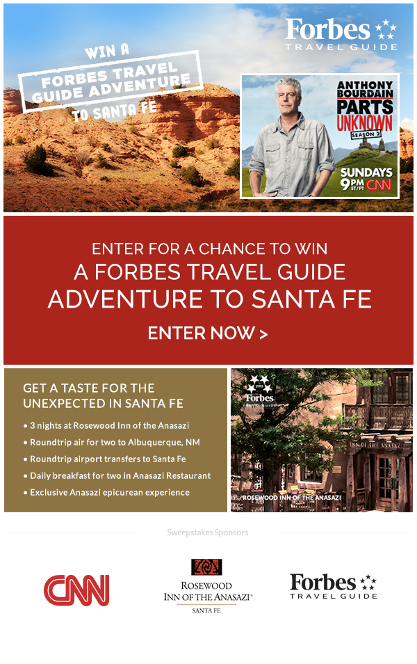 Win A Forbes Travel Guide Adventure To Santa Fe